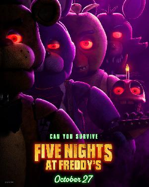 Постер к Пять ночей у Фредди (2023)